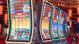 menang123 online demo session showing Sweet Bonanza cluster-pay win animation